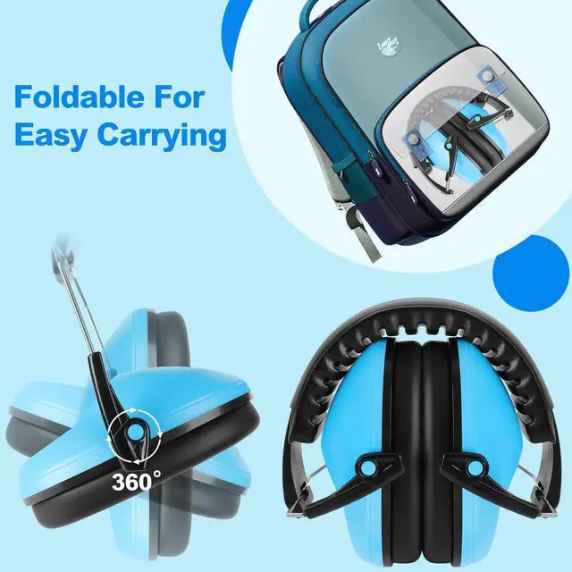 Alt view image 5 of 7 - 12 Pack Noise Canceling Headphones for Kids, Kids Ear Protection Earmuffs for Autism, Toddler, Children, Noise Cancelling Headphones Sound Proof Earmuffs for Concerts, Air Shows, Fireworks
