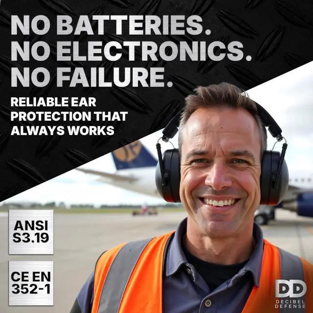 Alt view image 6 of 7 - DEFENSE Professional Safety Ear Muffs 37dB NRR - The HIGHEST Rated & MOST COMFORTABLE Ear Protection for Shooting & Industrial Use - THE BEST HEARING PROTECTION...GUARANTEED (BLACK)