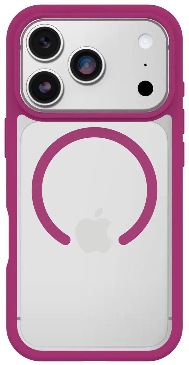 Main image of iPhone 17 Pro Profile Series Case Compatible with MagSafe - Rose Crystal - Pink - Ultra-Thin, Stylish Minimalist iPhone Case
