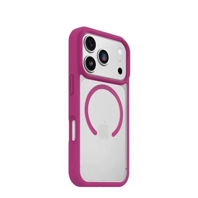 Alt view image 4 of 5 - iPhone 17 Pro Profile Series Case Compatible with MagSafe - Rose Crystal - Pink - Ultra-Thin, Stylish Minimalist iPhone Case