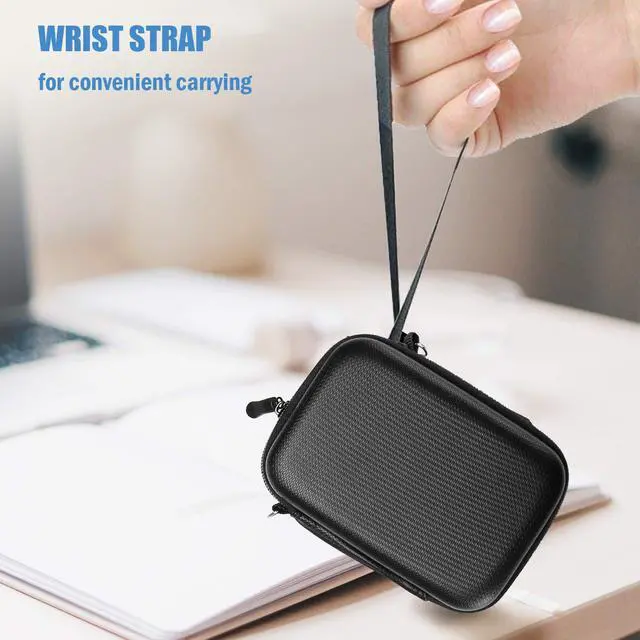 Alt view image 7 of 7 - Hard Carrying Case for Samsung T7 Portable SSD -Black