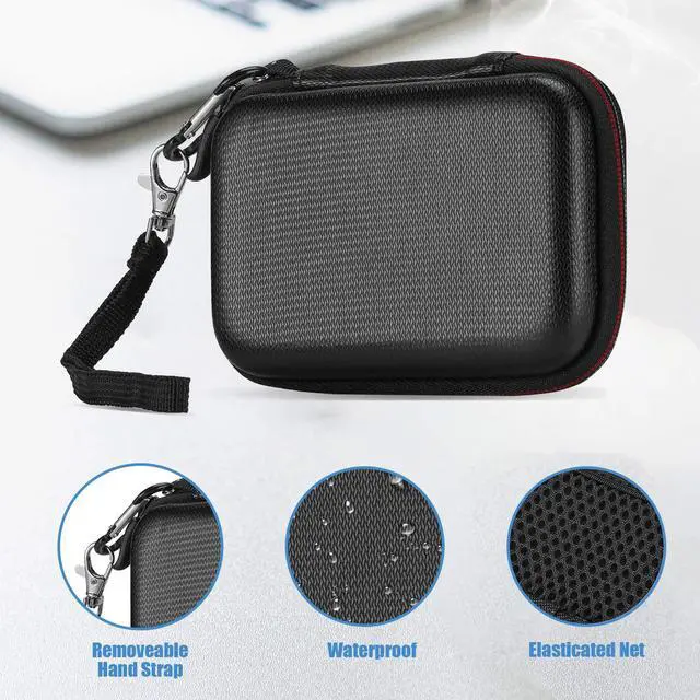 Alt view image 4 of 7 - Hard Carrying Case for Samsung T7 Portable SSD -Black