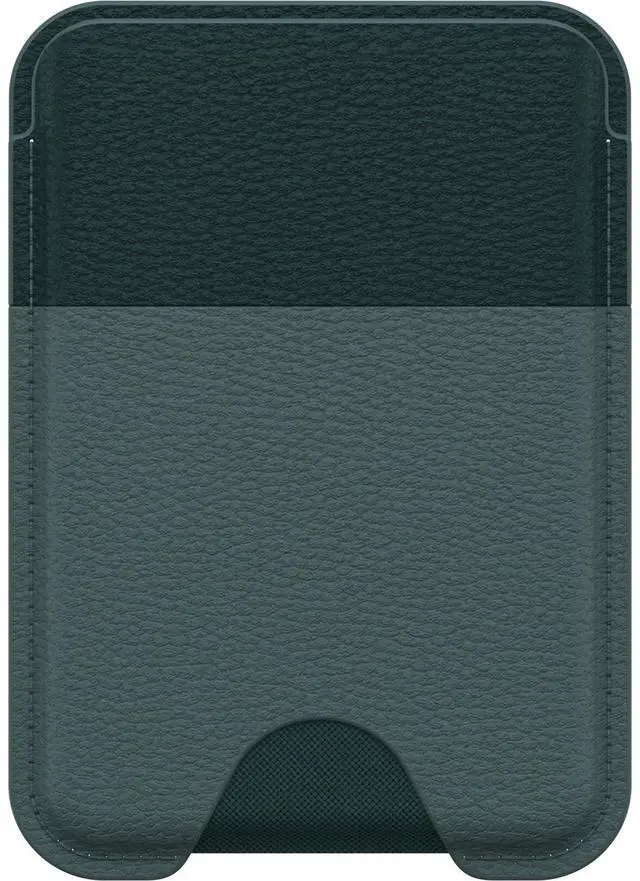 Alt view image 2 of 5 - Symmetry Series Cactus Leather Wallet for MagSafe (Case Sold Separately) - SAGEBRUSH GREEN