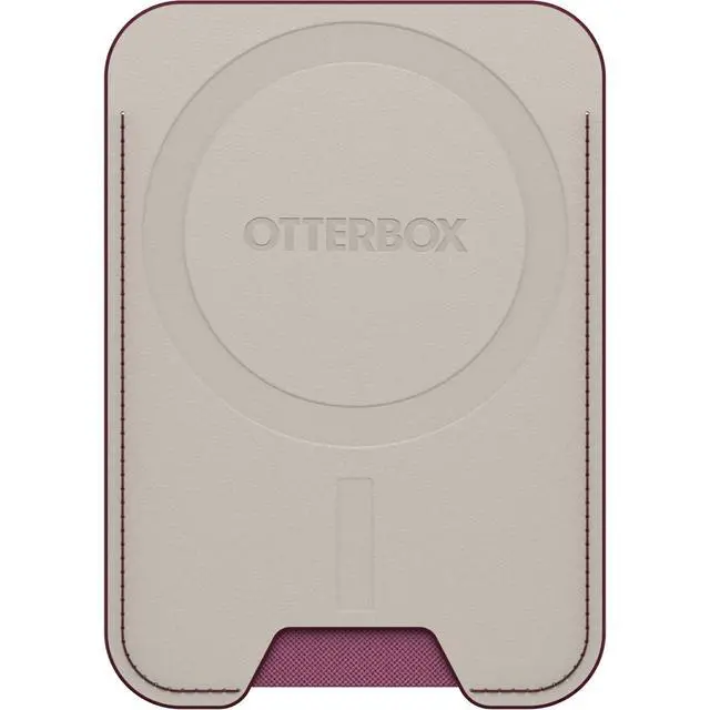 Alt view image 4 of 5 - Symmetry Series Cactus Leather Wallet for MagSafe (Case Sold Separately) - FOXBERRY Pink
