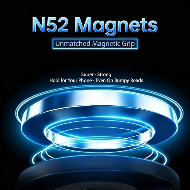 Alt view image 6 of 7 - Magnetic Car Phone Mount with Suction Cup for MagSafe