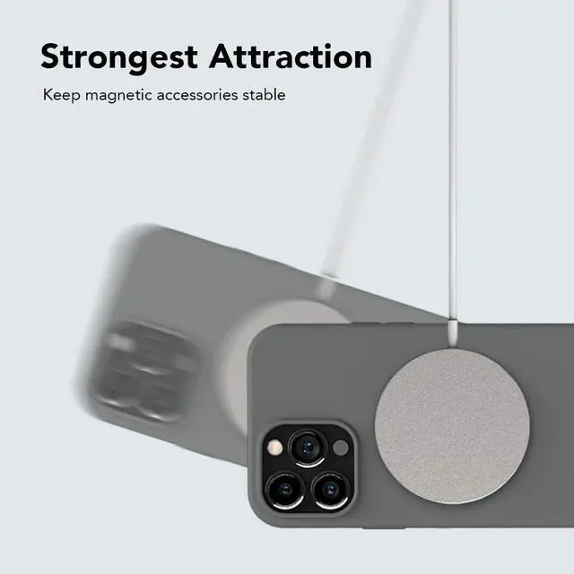 Alt view image 4 of 7 - Mag Ring MagSafe Magnetic Ring Adapter for iPhone Android Kindle Strong Adhesive MagSafe Sticker for Phone Case Back of Phone Magnetic Converter Kit Accessory