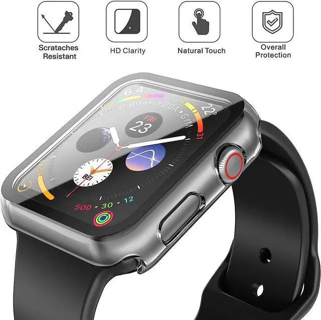 Alt view image 2 of 7 - Screen Protector Case for 40mm Apple Watch SE3/SE2/SE/Series 6/5/4