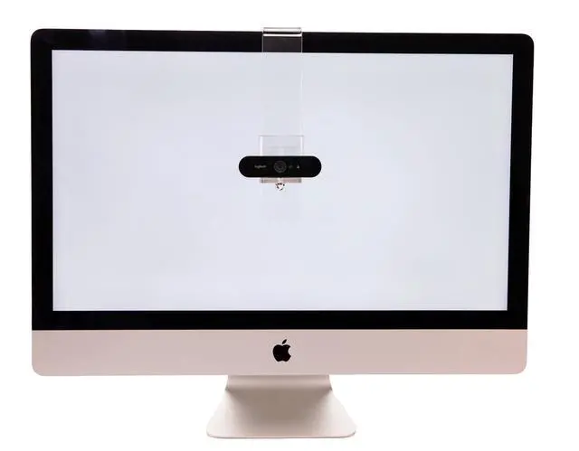 Alt view image 7 of 7 - Pro V2 | Center Screen/Middle Screen Webcam Mount | Position Any Webcam (Not Included) Anywhere/Any Screen (Laptops-32) | Tripod gooseneck teleprompter Alternative for Eye Contact Audience