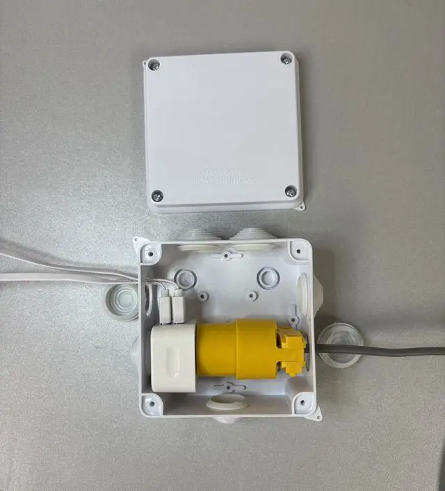 Alt view image 5 of 7 - Electrical Junction Box Dustproof PP Plastic Project Enclosure for Electronics Junction Box Size 3.9 x 3.9 x 2.8 inch