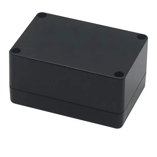 Alt view image 3 of 7 - Junction Box, Project Box IP65 Waterproof Outdoor Box ABS Plastic Electrical Boxes Electronic Enclosure Black 3.94 x 2.68 x 1.97 inch (100X68X50mm) (Pack of 2)