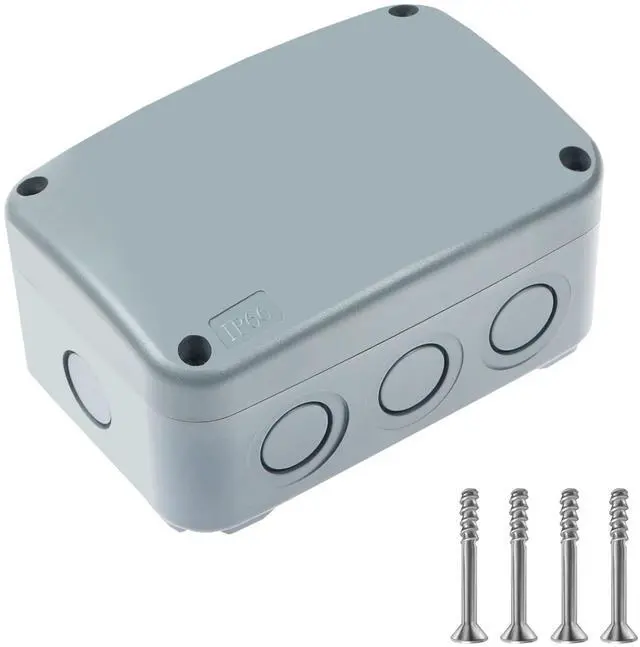 Main image of Outdoor Junction Box, IP66 Weatherproof Electrical Project Boxes