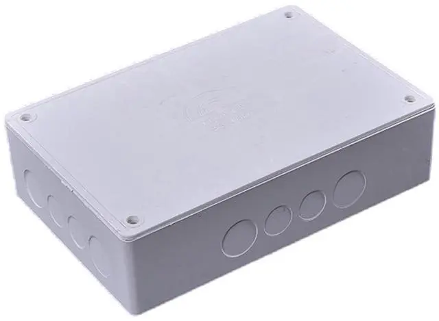 Main image of 9" x 6" x 3" PVC Plastic Junction Box with Pre Molded 3/4" & 1" Punch in Holes Electrical Boxes IP65 Waterproof and Dustproof Project Junction Conduit Box for Electrical Enclosure