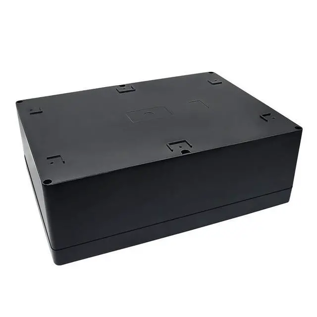Alt view image 5 of 7 - Project Box ABS Plastic IP65 Waterproof Dustproof Electrical Junction Box Outdoor Enclosure for Electronics Black 11.41" x 8.26" x 3.93" (290 x 210 x 100mm)