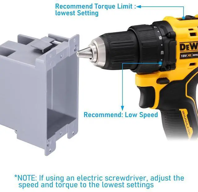 Alt view image 7 of 7 - 12-Pack 14 Cubic Inch Single Gang Old Work Electrical Outlet Box