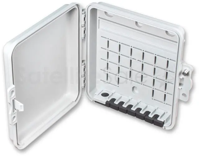 Main image of Weatherproof Junction Box Heavy Duty Enclosure 8x7x2 Inches UV-Rated Thermoplastic Alloy Made in USA