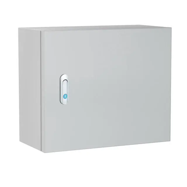 Main image of Metal Electrical Enclosure Box, Indoor&Outdoor Electrical Junction Box, Dustproof and Moisture Proof Metal Electrical Box with Safety LockUniversal Electric Equipment Enclosure Box