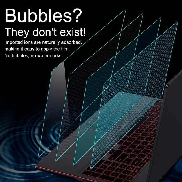 Alt view image 6 of 7 - 15.6 Inch Anti Blue Light Laptop Screen Protector,Eye Protection Anti Glare Anti Scratch Computer Screen Cover for Lenovo Hp Dell Acer Asus Samsung 15.6" Laptop with 16:9 Aspect Ratio (15.6 Inch)