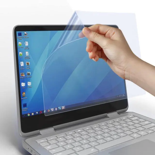 Alt view image 2 of 7 - Anti-Glare and Anti Finger Print Screen Protector (3 Pack) for 11.6 Inches Laptop