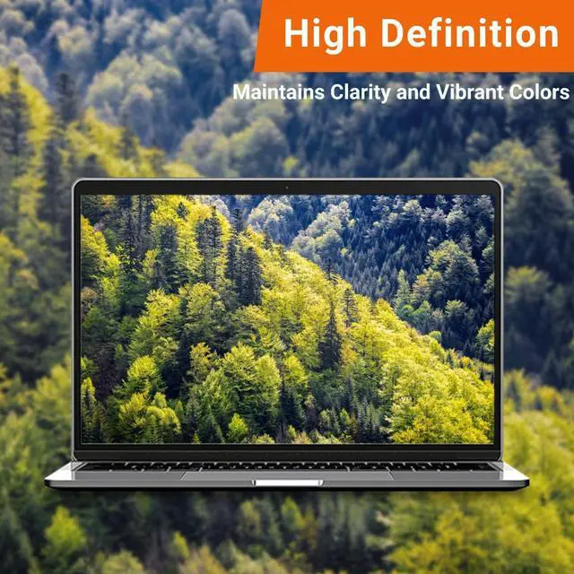 Alt view image 6 of 6 - 2 Pack 14 Inch Laptop Blue Light Screen Protector Touch Screen, Computer Screen Protector Compatible with Chromebook HP Pavilion ASUS Dell Acer Lenovo thinkpad Samsung Toshiba 16:9 Aspect Ratio