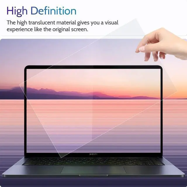 Alt view image 4 of 6 - 3 Pcs 15.6 Inch Anti Blue Light Screen Protector Compatible With Lenovo Hp Dell Acer Asus Samsung etc Laptop-16:9 Aspect, 15" Computer Monitor Glare Filter Uv Blocker Shield Cover Eye Protection Film