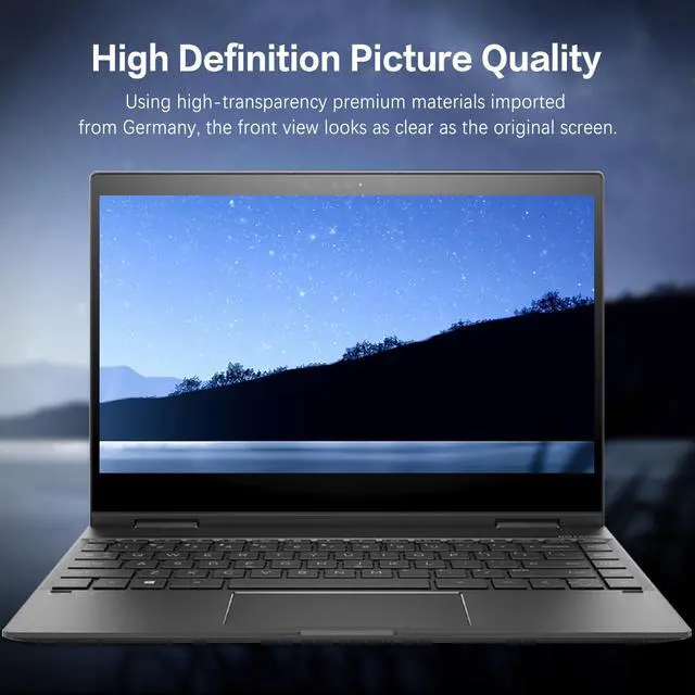 Alt view image 6 of 7 - Laptop Privacy Screen 15.6 Inch 16:9 Aspect Ratio, Laptop Screen Privacy Shield Compatible With Lenovo Hp Dell Acer Asus Thinkpad Envy Xps, Removable Anti Glare Blue Light Computer Filter Protector
