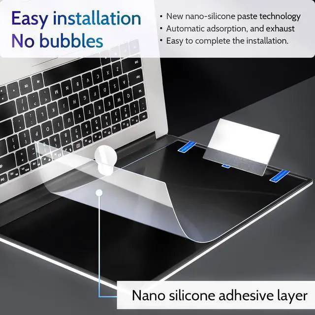 Alt view image 6 of 6 - 3 Pcs 16" Anti Blue Light Screen Protector Compatible With Lenovo Hp Dell Acer Asus Samsung etc Laptop-16:10 Aspect, 16 Inch Computer Monitor Glare Filter Uv Blocker Shield Cover Eye Protection Film