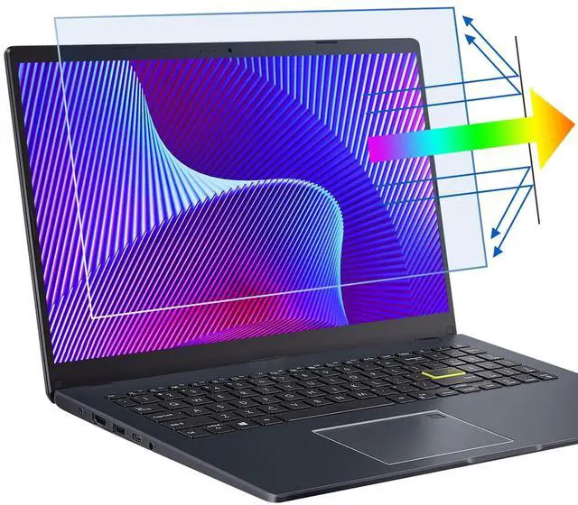 Main image of 2 Pack 15.6 inch (1920x1080P) Laptop Blue Light Screen Protector, Eye Protection Anti-Scratch and Anti-Glare Screens for Laptops 15.6 with 16:9 Aspect Ratio