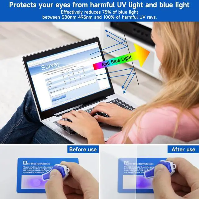 Alt view image 2 of 7 - 2 Pack 15.6 inch (1920x1080P) Laptop Blue Light Screen Protector, Eye Protection Anti-Scratch and Anti-Glare Screens for Laptops 15.6 with 16:9 Aspect Ratio