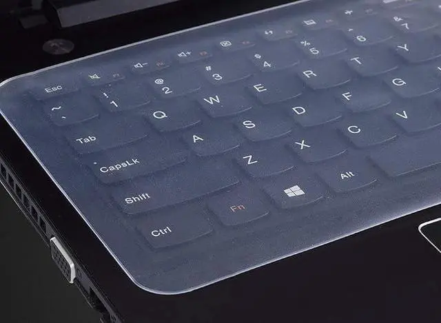 Alt view image 4 of 4 - 15.6 16" Universal Silicone Laptop Keyboard Protector | Laptop Keyguard Cover | Keyboard Dust Cover | Waterproof & Dust-Proof Protective Skin