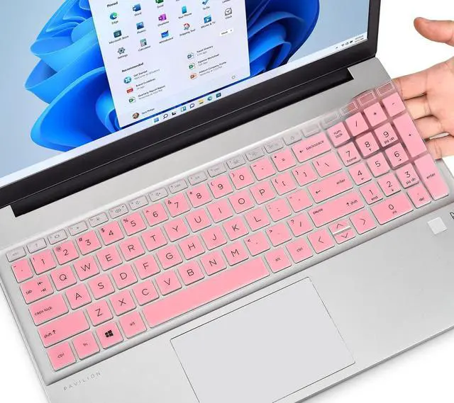 Main image of Keyboard Cover for HP 15.6 Laptop 15-fc 15-fd Series, HP 15z-fc000 15t-fd000 fd100 fd200 15-fc0499nr 15-fc0502nr 15-fc0399nr 15-fc0099nr 15-fd0083wm fd0127dx fd0012nr, HP 255 G10 Laptop