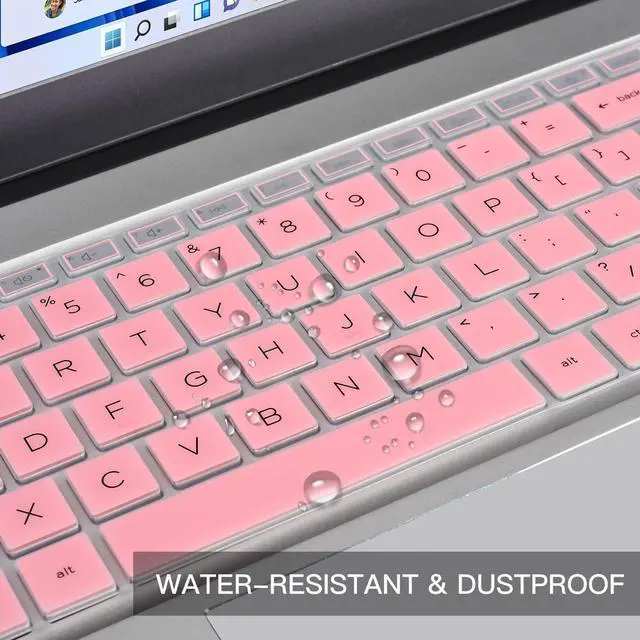 Alt view image 4 of 7 - Keyboard Cover for HP 15.6 Laptop 15-fc 15-fd Series, HP 15z-fc000 15t-fd000 fd100 fd200 15-fc0499nr 15-fc0502nr 15-fc0399nr 15-fc0099nr 15-fd0083wm fd0127dx fd0012nr, HP 255 G10 Laptop