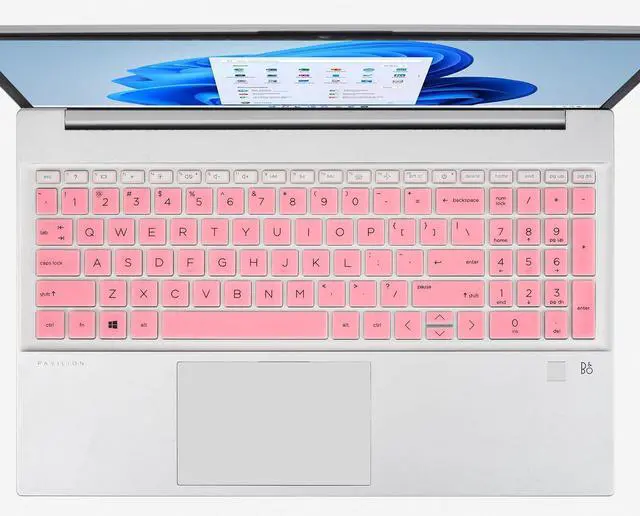 Alt view image 7 of 7 - Keyboard Cover for HP 15.6 Laptop 15-fc 15-fd Series, HP 15z-fc000 15t-fd000 fd100 fd200 15-fc0499nr 15-fc0502nr 15-fc0399nr 15-fc0099nr 15-fd0083wm fd0127dx fd0012nr, HP 255 G10 Laptop