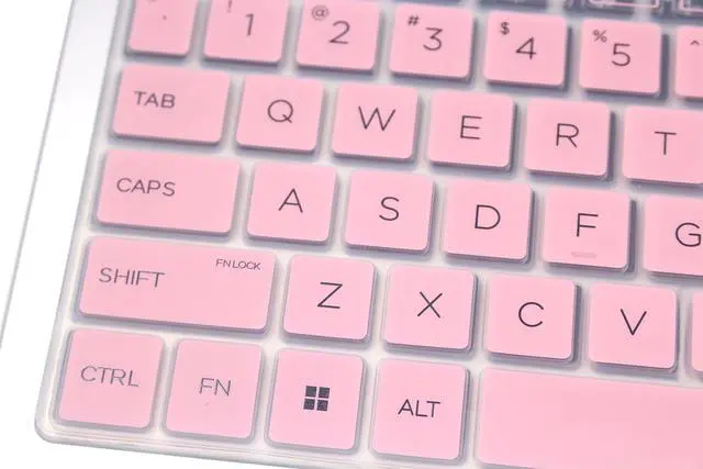 Alt view image 3 of 4 - Silicone Keyboard Skin Cover Compatible for 2024 HP ProBook 460 465 G11 16 inch & HP ZBook Power G11 16" Mobile Workstation (NOT for ProBook 450 455 G10 & ZBook Power G10 15.6") (Pink)