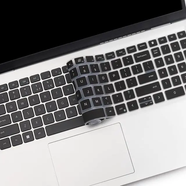 Alt view image 6 of 7 - Keyboard Cover for 2026 2025 Dell 15 Laptop DC15250 DC15255 15.6" Dell Inspiron 15 3510 3511 3515 3525 3530 3535 5510 5515 5518 7510 15.6", Vostro 3510 3520 3530 5510 5515 15.6, Inspiron 7610