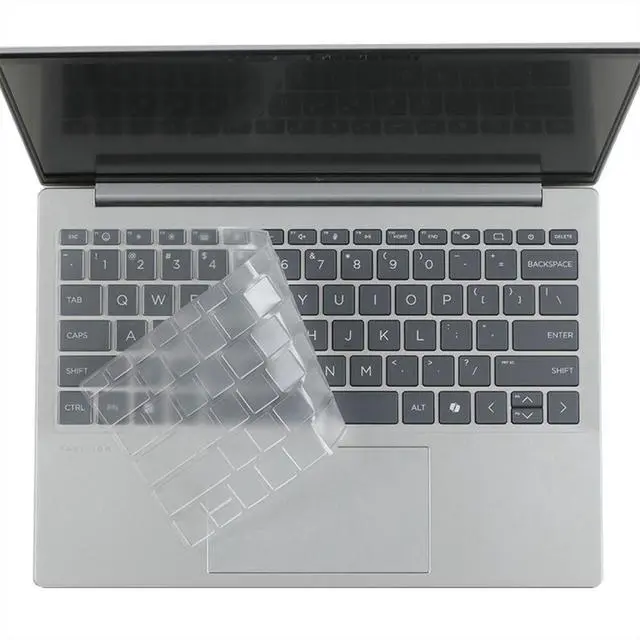 Alt view image 3 of 4 - Keyboard Skin Cover Compatible for HP Envy x 360 2-in-1 Laptop 13-bf 13t-bf Series 13.3, 2024 14" HP Envy x360 2-in-1 AI Laptop 14-FA/fc, 14z-fa000, 14t-fc000, 2024 16" HP Envy x360 16-ac/ad - Clear