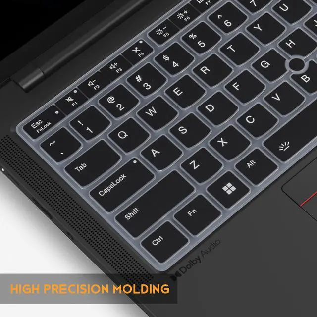 Alt view image 4 of 7 - Keyboard Cover for 2026 2025 Lenovo Thinkpad T14 T14s Gen 6/Gen 5 14", Thinkpad L14 P14s Gen 7/Gen 6/Gen 5 14", Thinkpad E14 Gen 7 14", US Layout (NOT Fit T14 T14s L14 P14s Gen 4/3/2/1, E14 Gen 6/5/4)