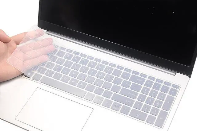 Main image of Silicone Keyboard Skin Cover Compatible for HP OmniBook 5 AI 16" 16-ag 16-af 16-ba 16-bc 16z-ag100 16z-bc100 Series Laptop 16-af1037nr 16-bc1047nr (NOT for OmniBook 5 16-fb/cf 14-he/fp Series) (Clear)
