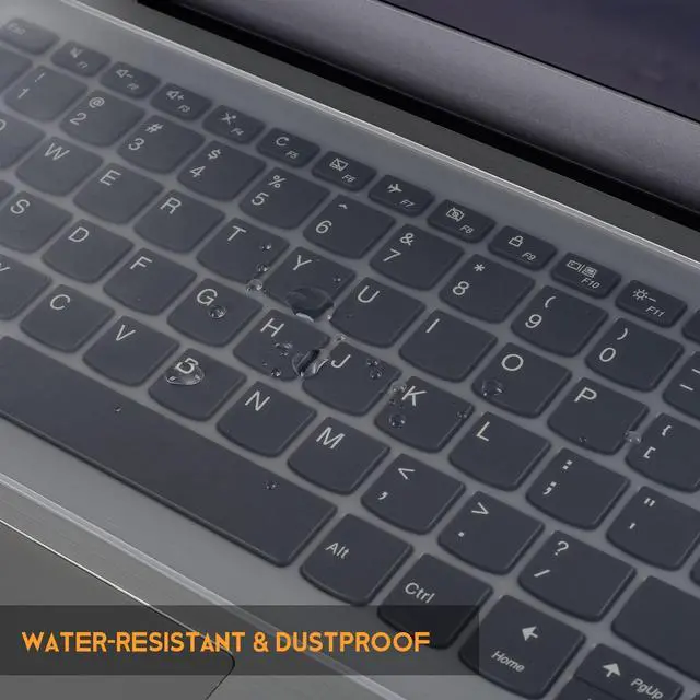 Alt view image 7 of 7 - 15.6 16 inch Laptop Keyboard Cover Protector Universal for 15.6" 16" Laptop Notebook Keyboard, Ultra Thin Waterproof Dustproof Silicone Keyboard Skin