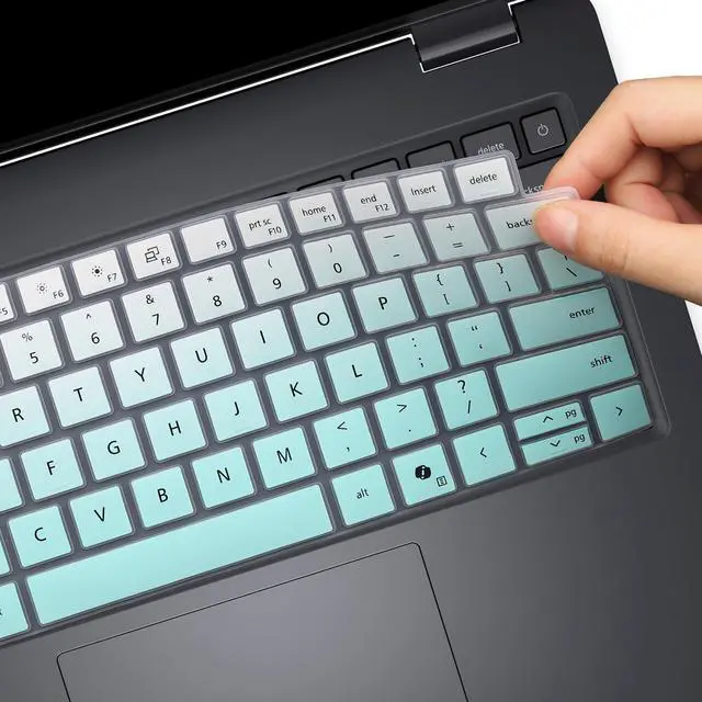 Alt view image 5 of 6 - Keyboard Cover for Dell Pro 14 PC14250 PC14255, Dell Pro 14 Plus PB14250 PB14255 & Dell Pro Max 14 MC14250 14" (NOT FIT Dell Pro 14/Pro Max 14 Premium, Pro 3/5/7, Pro Education/Rugged/Essential 14)
