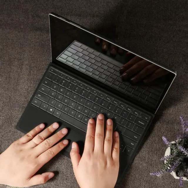 Alt view image 6 of 6 - Keyboard Cover for 2024-2026 Surface Laptop 13.8"/15", Clear TPU US Layout