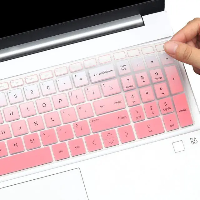 Alt view image 5 of 7 - Keyboard Cover for HP 15.6" Laptop 15-fc 15-fd Series, HP Pavilion 15-eg 15-eh/er, HP Pavilion 17z 17-cn 17-cp 15z-fc000 15t-fd000 15t-eg300 15-fc0093dx 15-fc0025dx 15-fd0083wm 15-fd0107dx 17t-cn300
