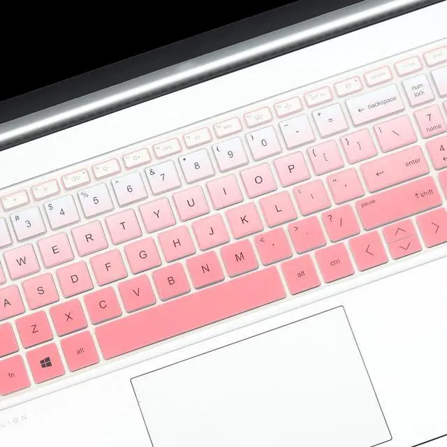 Alt view image 4 of 7 - Keyboard Cover for HP 15.6" Laptop 15-fc 15-fd Series, HP Pavilion 15-eg 15-eh/er, HP Pavilion 17z 17-cn 17-cp 15z-fc000 15t-fd000 15t-eg300 15-fc0093dx 15-fc0025dx 15-fd0083wm 15-fd0107dx 17t-cn300