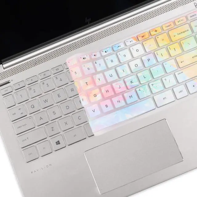 Alt view image 5 of 6 - Keyboard Cover for HP Pavilion x360 14 & HP Laptop 14 14-dk 14m-dh 14-dq 14-fq 14-cd/ce/cf 14t-dh200 14-dq0052dx 14-dq2053cl 14-dk0002dx 14m-dh1003dx 14t-dq300 14m-cd0003dx 14-fq0013dx 14-cf0006dx