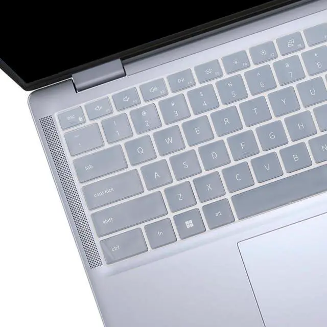 Alt view image 3 of 7 - Keyboard Cover for Dell 14 Plus DB04250 DB04255 DB14250 DB14255,Dell Inspiron 14 5440 7441 7440 7445 14" & Inspiron 16 7640 16" Laptop US Layout (Not Fit:Dell 14S & 14 DA14250 Premium) -Clear