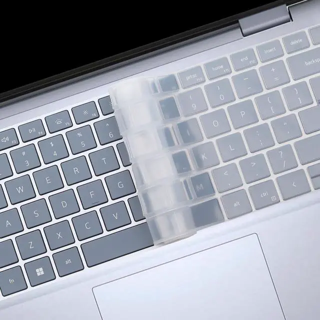 Alt view image 6 of 7 - Keyboard Cover for Dell 14 Plus DB04250 DB04255 DB14250 DB14255,Dell Inspiron 14 5440 7441 7440 7445 14" & Inspiron 16 7640 16" Laptop US Layout (Not Fit:Dell 14S & 14 DA14250 Premium) -Clear