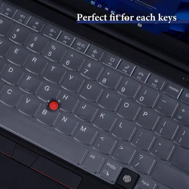 Alt view image 5 of 7 - Keyboard Cover Skin for Lenovo ThinkPad X1 Carbon Gen 13 / Gen 12 Laptop