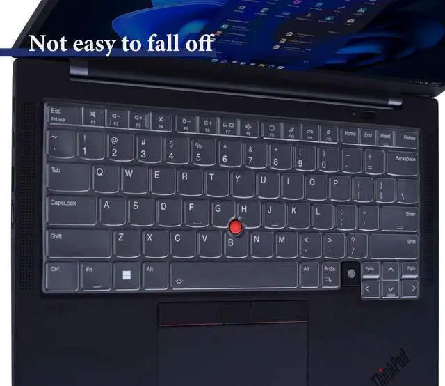 Alt view image 7 of 7 - Keyboard Cover Skin for Lenovo ThinkPad X1 Carbon Gen 13 / Gen 12 Laptop