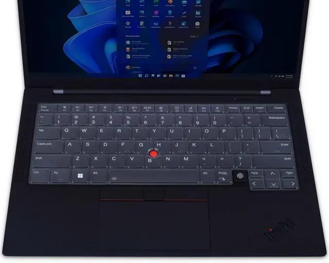 Alt view image 6 of 7 - Keyboard Cover Skin for Lenovo ThinkPad X1 Carbon Gen 13 / Gen 12 Laptop