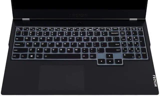 Alt view image 3 of 7 - Keyboard Cover for Lenovo Legion Pro 5 5i 7 7i (Gen 8/9) 16" / Legion Pro 9i Gen 9 16/Legion 9 16IRX9/Legion Slim 7 7i(Gen9/Gen 8/7/6) 15.6, Legion 5 5i 5p 5pi 7i 15.6 17.3 / LOQ 15.6" 16"-Black