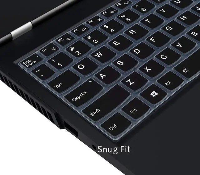 Alt view image 4 of 7 - Keyboard Cover for Lenovo Legion Pro 5 5i 7 7i (Gen 8/9) 16" / Legion Pro 9i Gen 9 16/Legion 9 16IRX9/Legion Slim 7 7i(Gen9/Gen 8/7/6) 15.6, Legion 5 5i 5p 5pi 7i 15.6 17.3 / LOQ 15.6" 16"-Black
